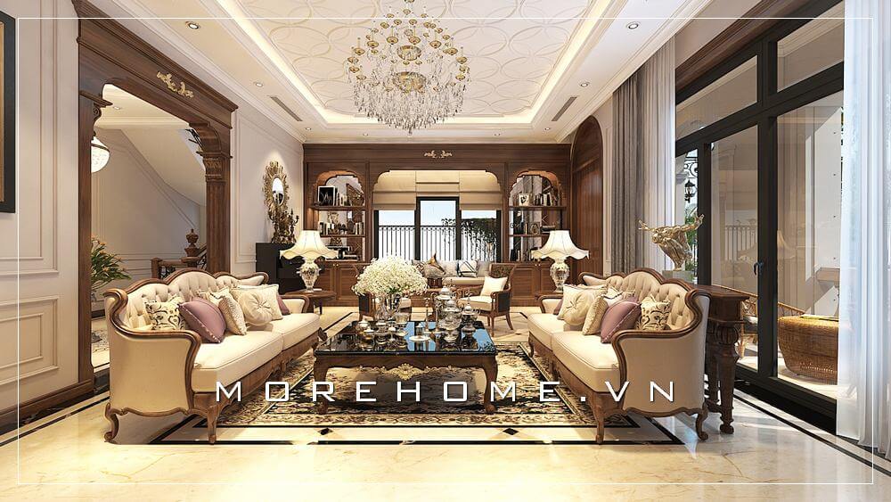 Mẫu thiết kế nội thất và ngoại thất biệt thự đẹp sang trọng khiến bạn phải đắm say